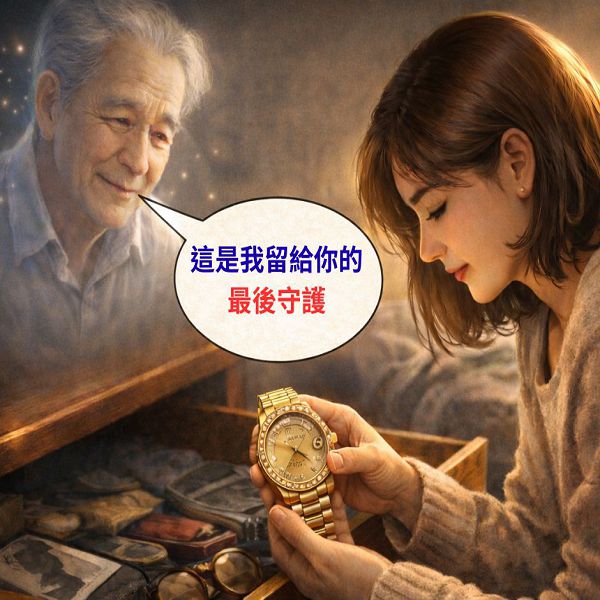 父親留下的那支手錶，讓林小姐找到新的力量｜台中收購手錶推薦永順腕錶,免費手錶估價鑑定